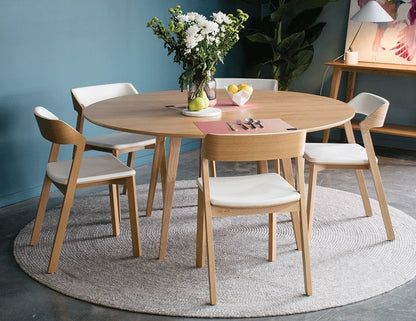Copenhagen Table - 155cm - Round - Natural