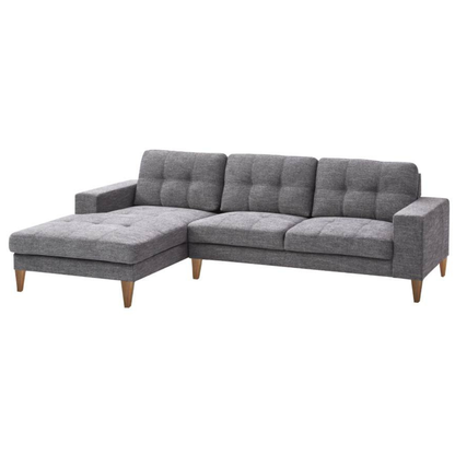 Vanja 2 Seater Fabric Sofa with Chaise