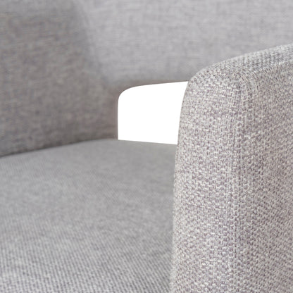 Set of 2 - Marko Fabric Dining Chair - Spec Cloud Grey