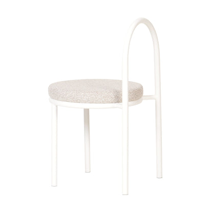 Set of 2 - Mclean White Dining Chair - Clay Grey