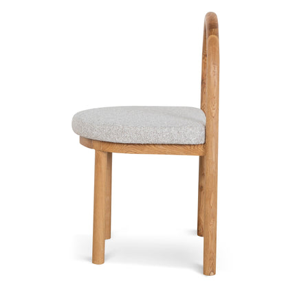 Natural Dining Chair - Clay Grey (Set of 2)