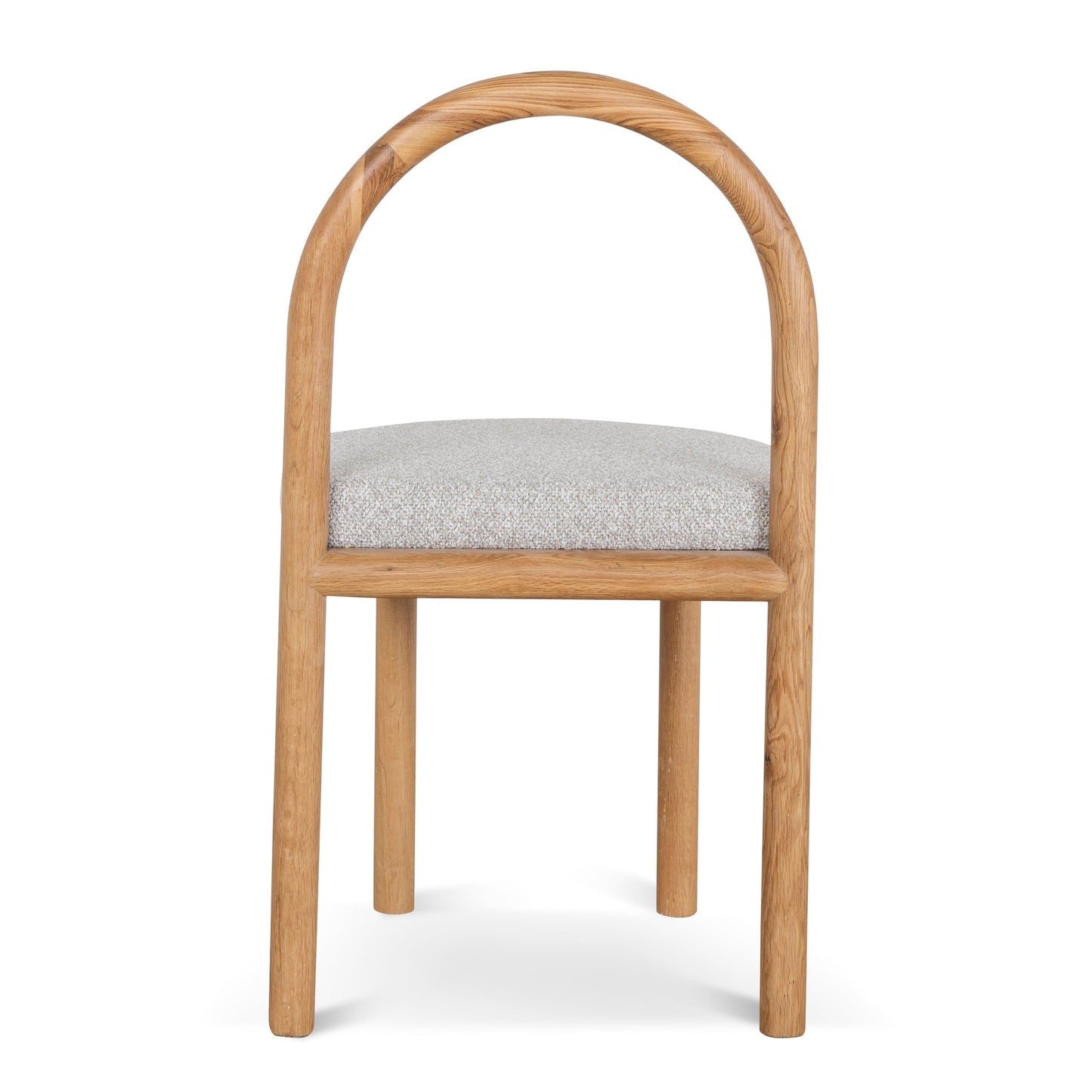 Natural Dining Chair - Clay Grey (Set of 2)