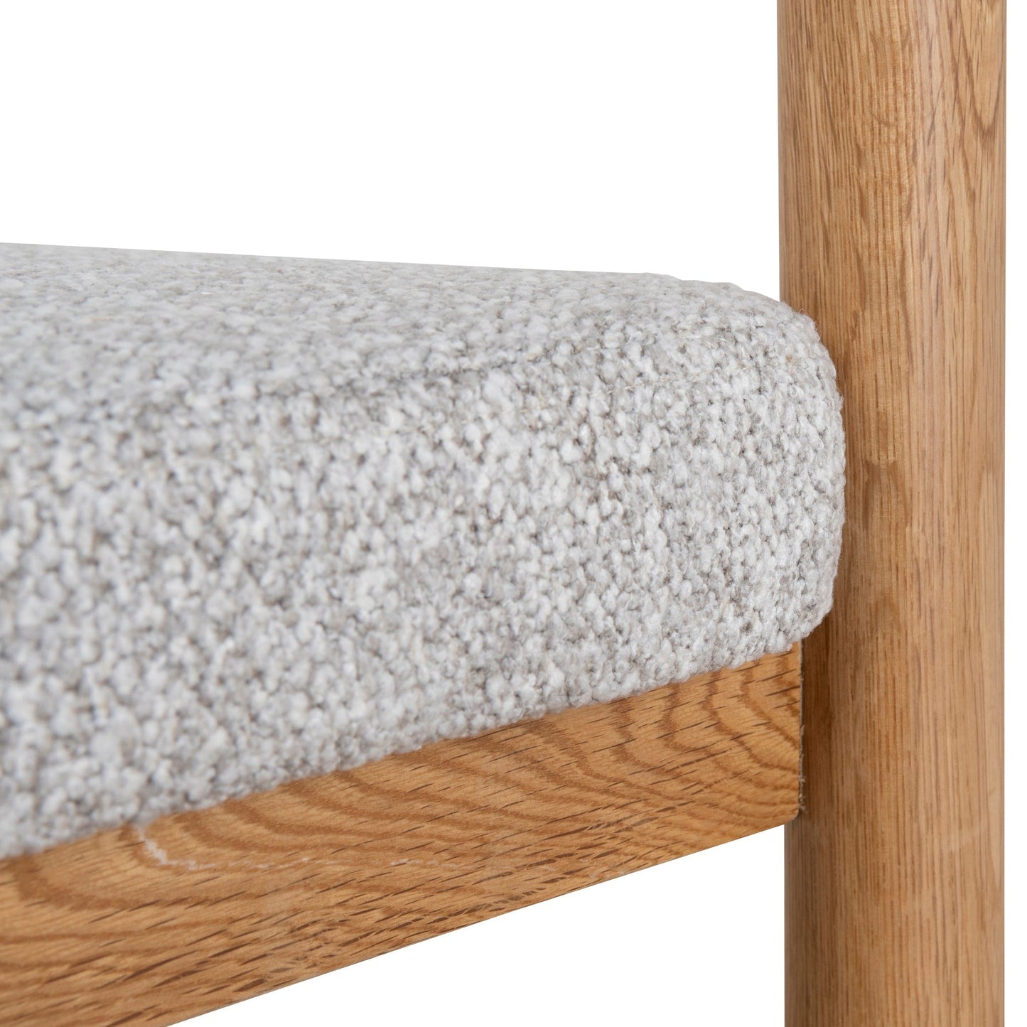 Natural Dining Chair - Clay Grey (Set of 2)