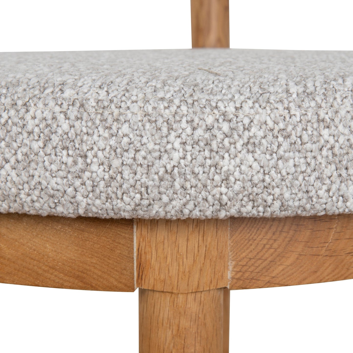 Natural Dining Chair - Clay Grey (Set of 2)