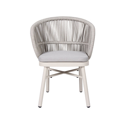 Sand White Outdoor Dining Chair - Light Grey (Set of 2)