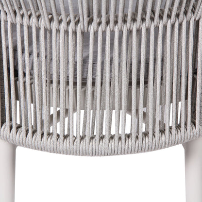 Sand White Outdoor Dining Chair - Light Grey (Set of 2)