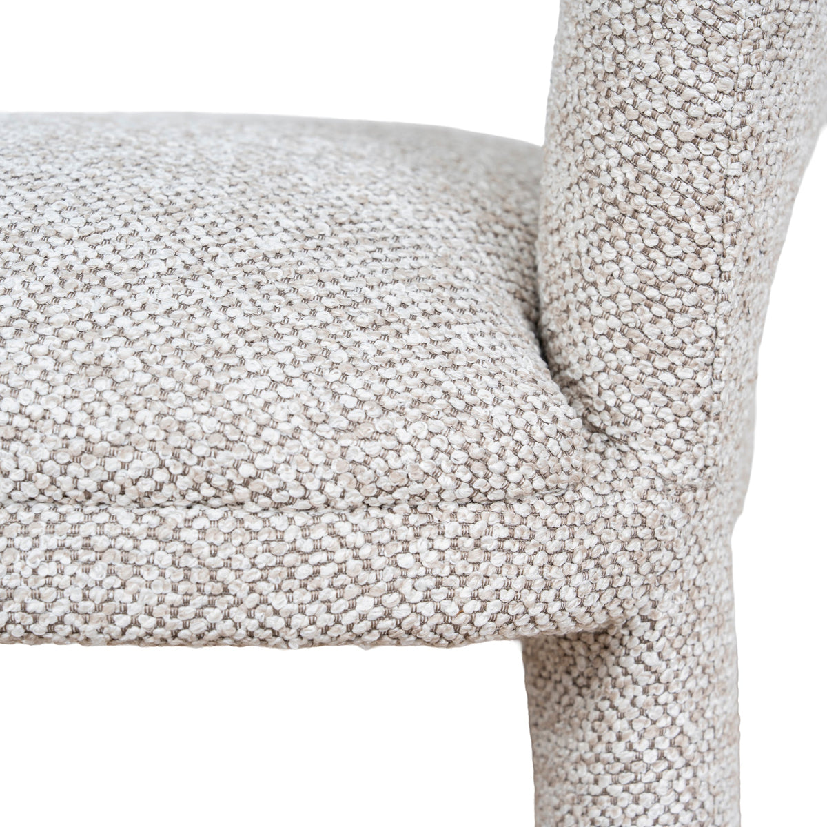 Matteo Dining Armchair – Clay Beige – view 9