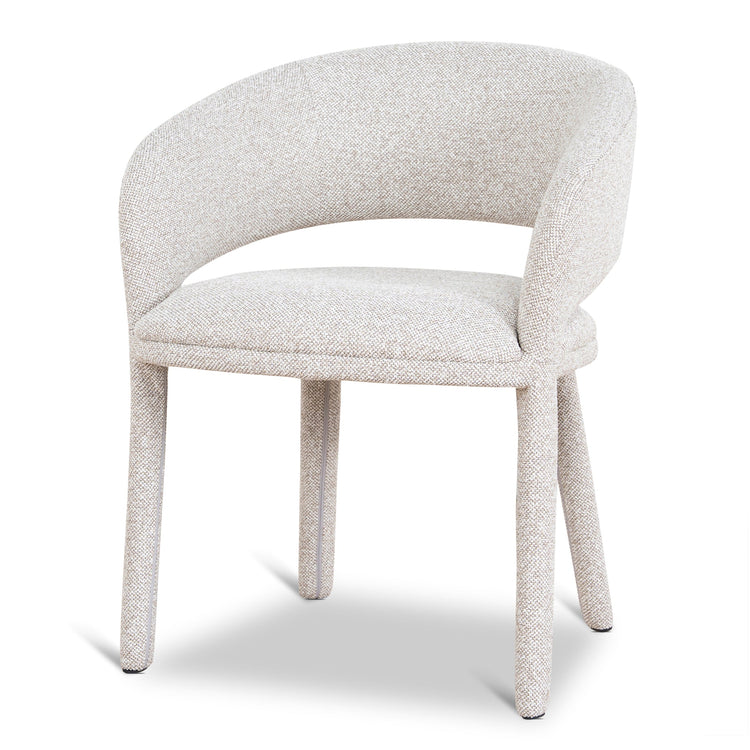 Matteo Dining Armchair – Clay Beige