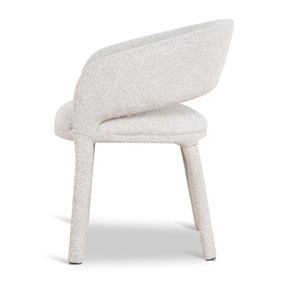 Matteo Dining Armchair – Clay Beige – view 3