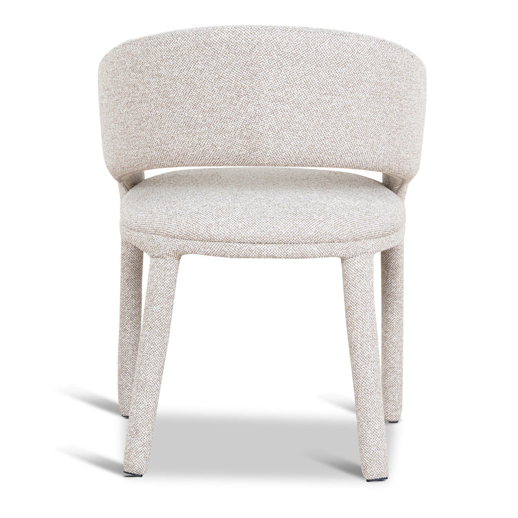 Matteo Dining Armchair – Clay Beige – view 5