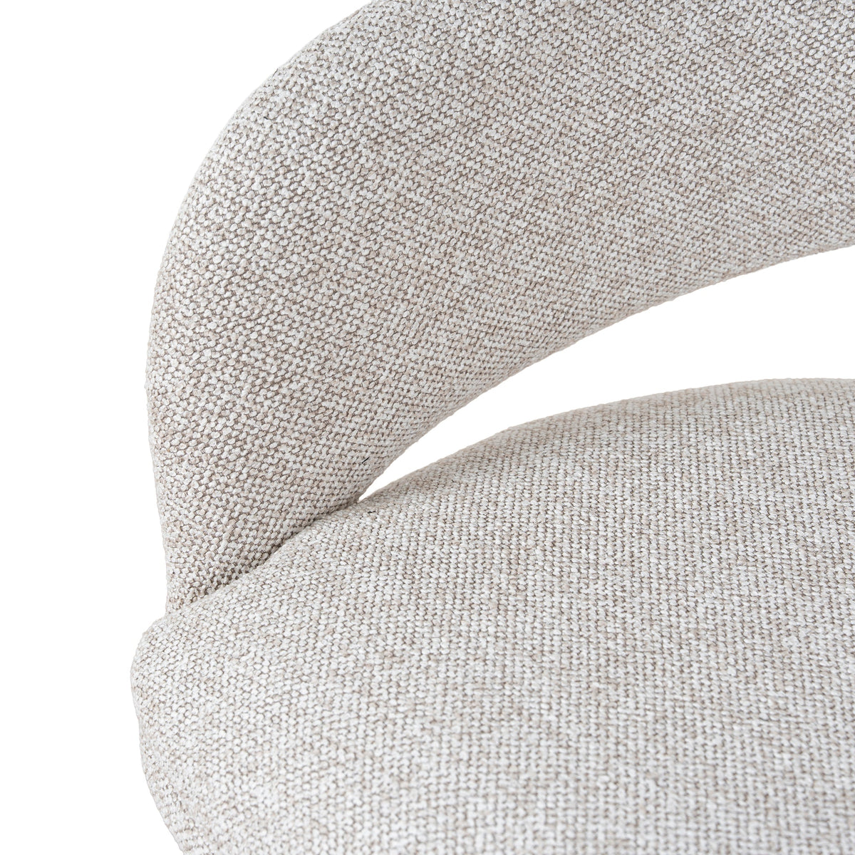 Matteo Dining Armchair – Clay Beige – view 10