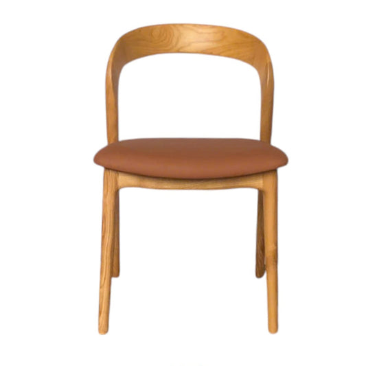 Natural Dining Chair - Naxos Tan (Set of 2)