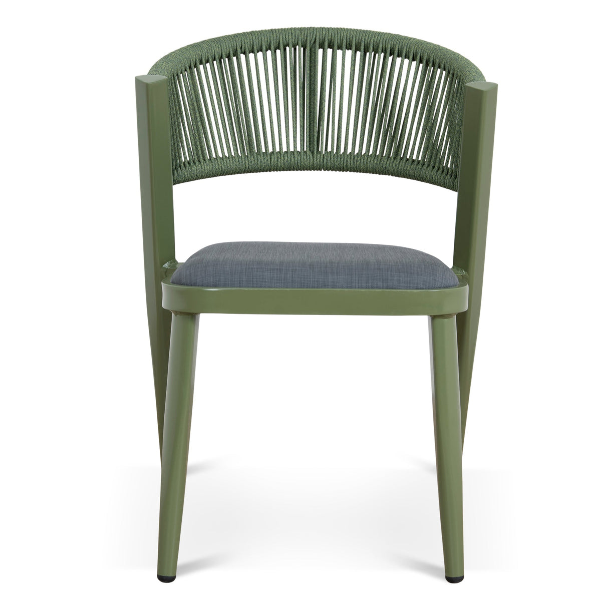 Marzella Outdoor Dining Chair – Army Green (Set of 2) – view 3