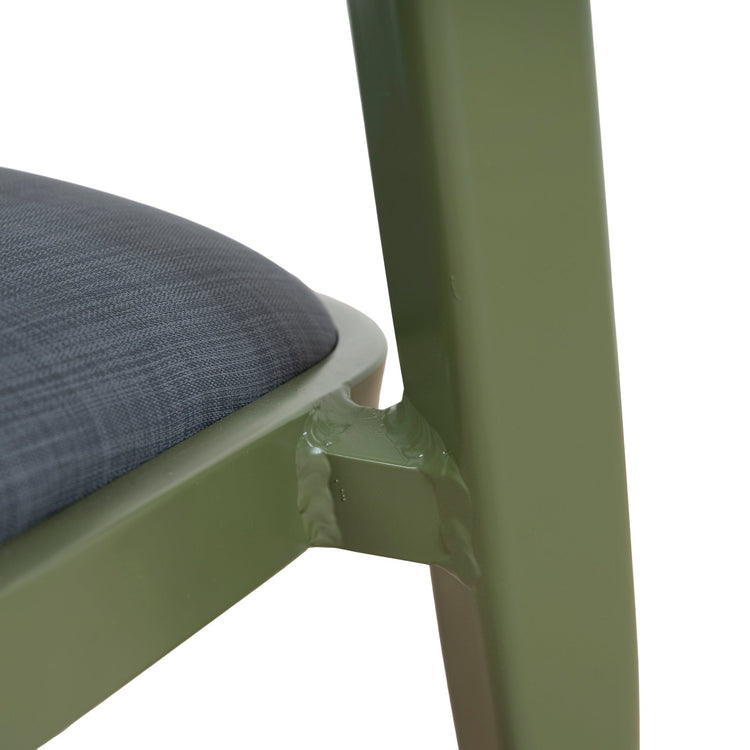 Marzella Outdoor Dining Chair – Army Green (Set of 2) – view 13