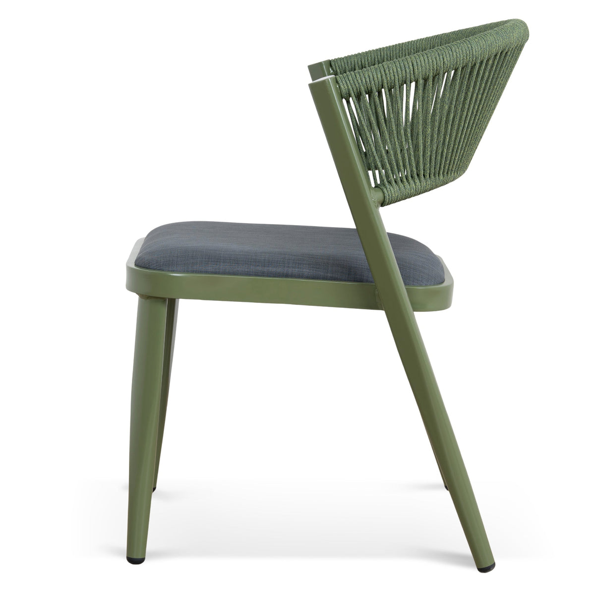 Marzella Outdoor Dining Chair – Army Green (Set of 2) – view 5