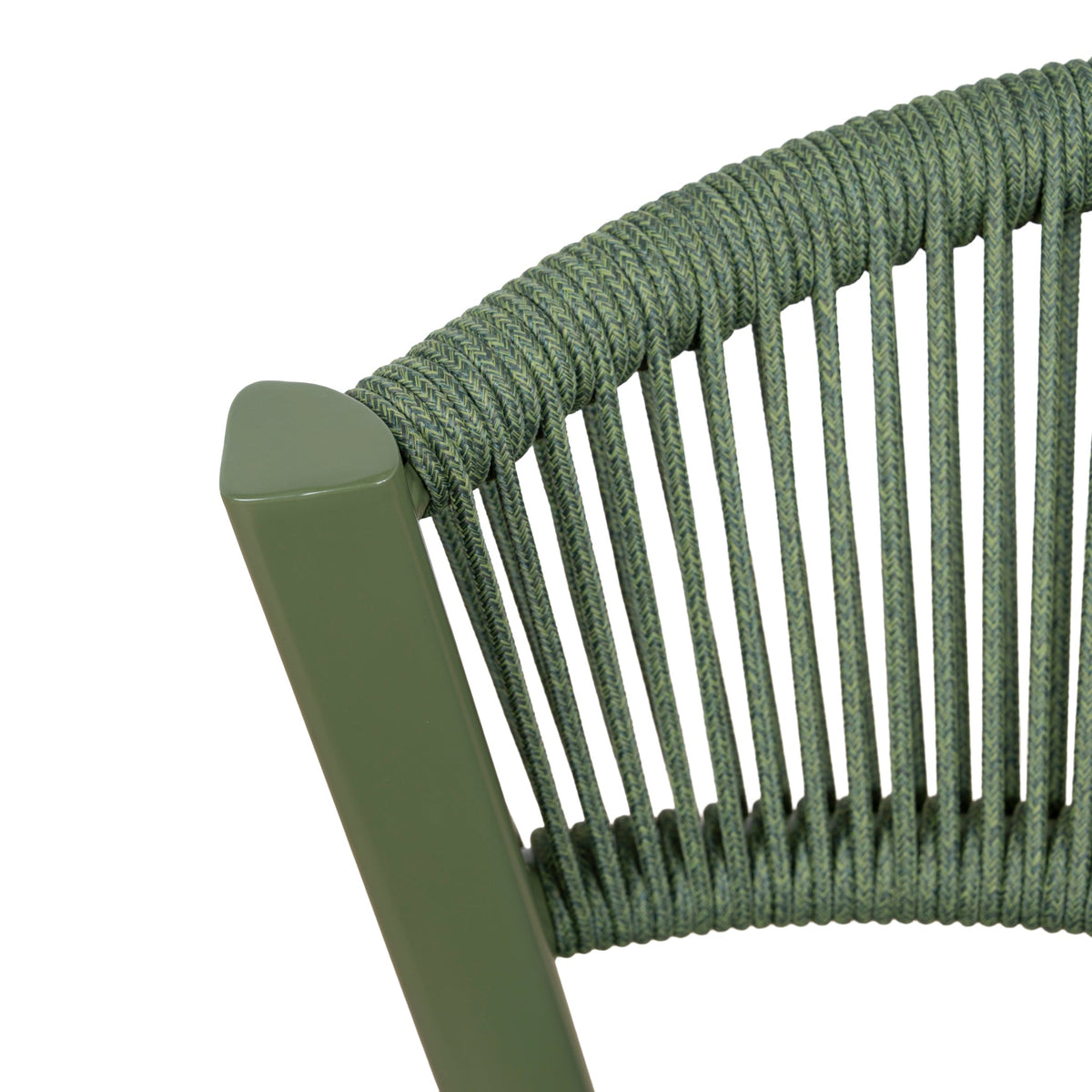 Marzella Outdoor Dining Chair – Army Green (Set of 2) – view 9