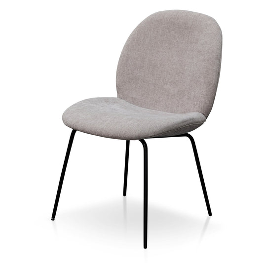 Willis Fabric Dining Chair - Oyster Beige - Last One