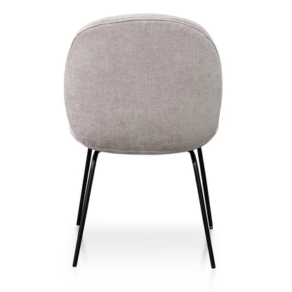 Willis Fabric Dining Chair - Oyster Beige - Last One