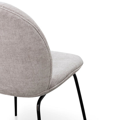 Willis Fabric Dining Chair - Oyster Beige - Last One