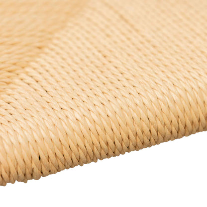 CDC6621-OW Rattan Black Dining Chair - Natural Seat (Set of 2)