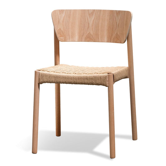Ex Display - Filiberto Rope Seat Dining Chair - Natural
