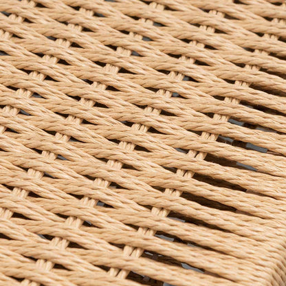 Set of 2 - Filiberto Rope Seat Dining Chair - Natural