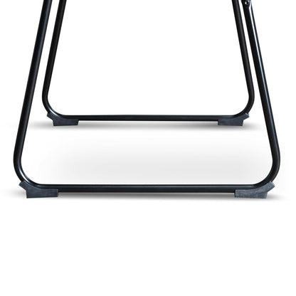 Fabric Dining Chair - Brown Grey (Set of 2)