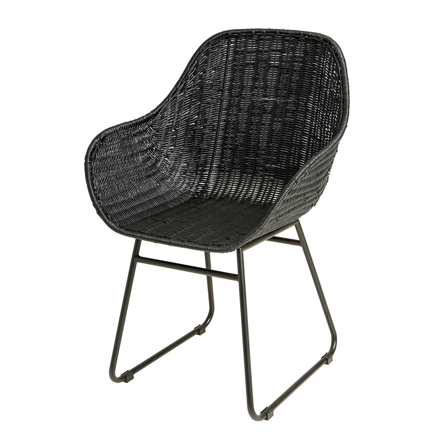 Cove Outdoor Dining Chair - Black