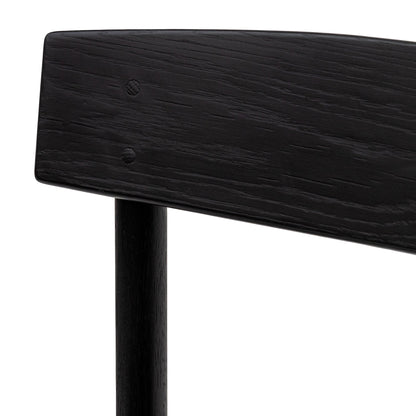 Erika Rattan Dining Chair - Full Black