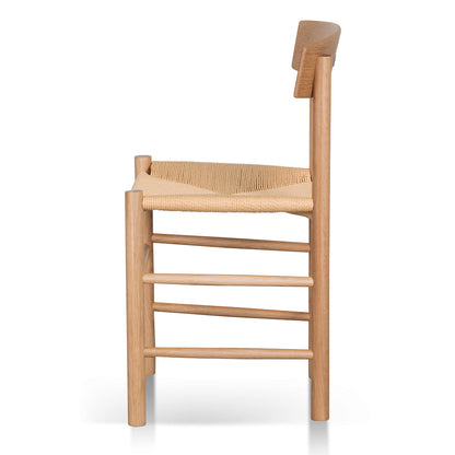 Ex Display - Erika Rattan Dining Chair - Natural