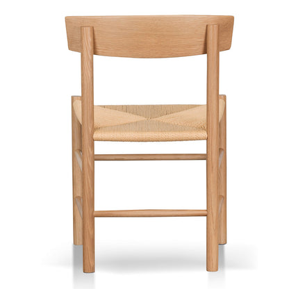 Ex Display - Erika Rattan Dining Chair - Natural