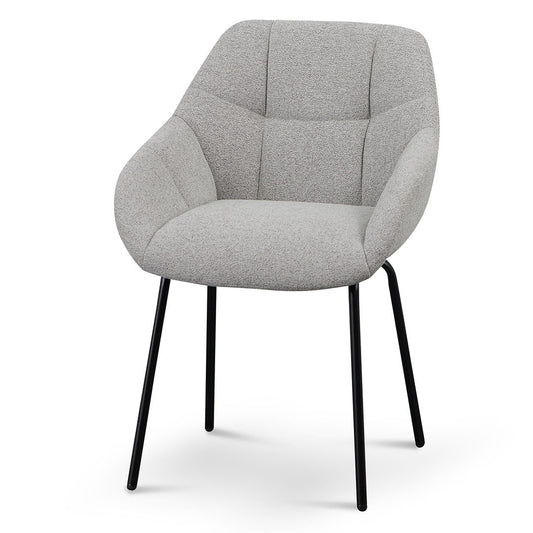 Ex Display - Danilo Fabric Dining Chair - Spec Grey