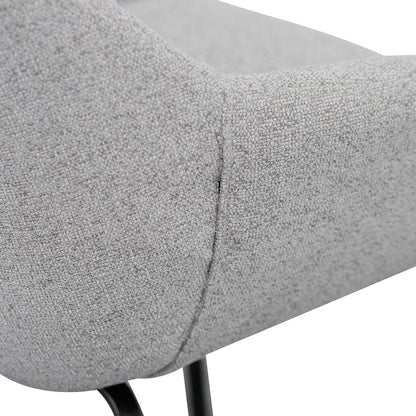 Ex Display - Danilo Fabric Dining Chair - Spec Grey