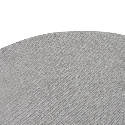 Set of 2 - Pollard Fabric Dining Chair - Coastal Light Grey