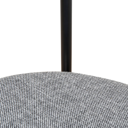 Set of 2 - Oneal Fabric Dining Chair - Lava Grey