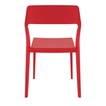 Specter Indoor / Outdoor Dining Chair - Red