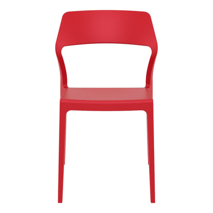 Specter Indoor / Outdoor Dining Chair - Red