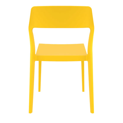 Specter Indoor / Outdoor Dining Chair - Yellow
