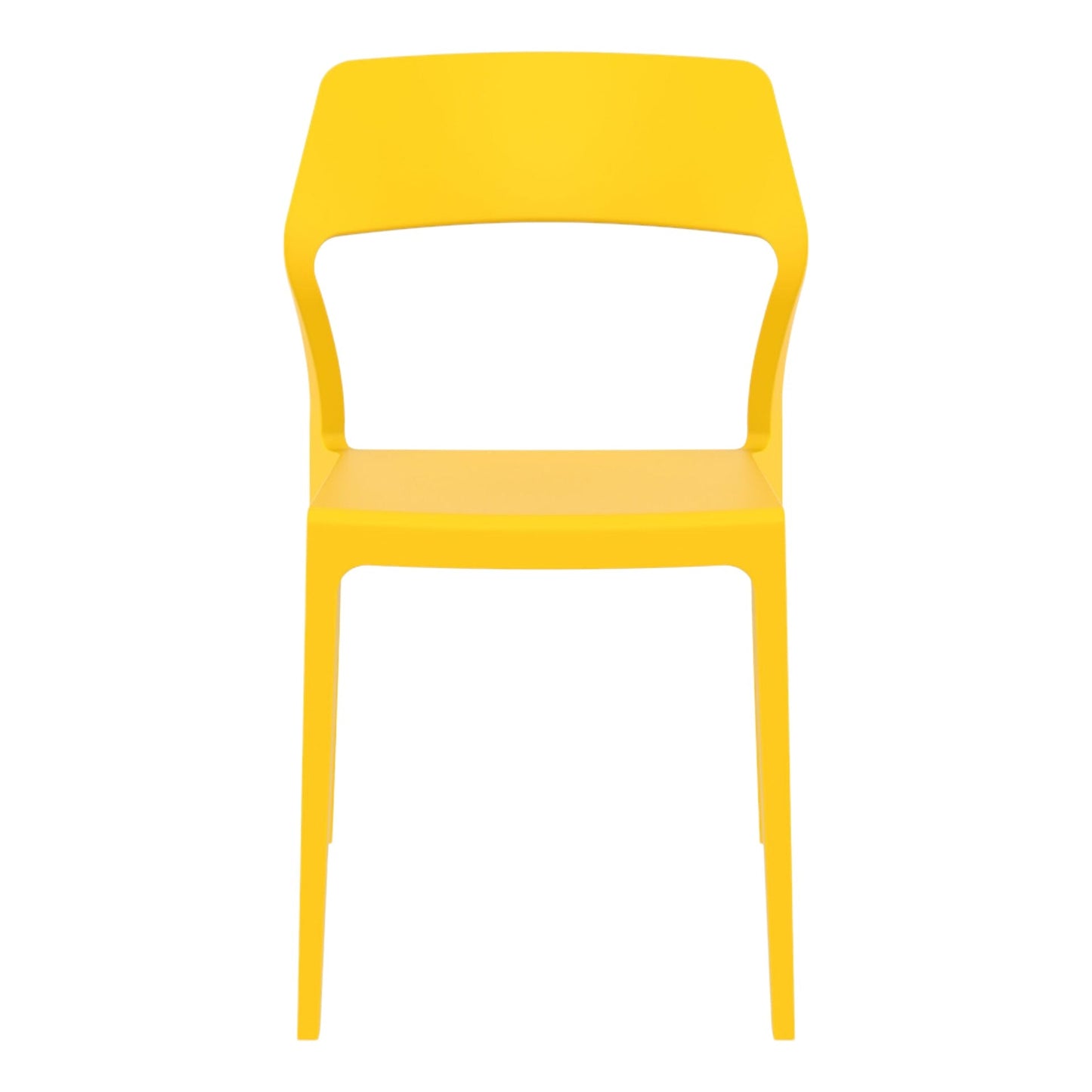 Specter Indoor / Outdoor Dining Chair - Yellow