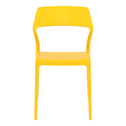Specter Indoor / Outdoor Dining Chair - Yellow