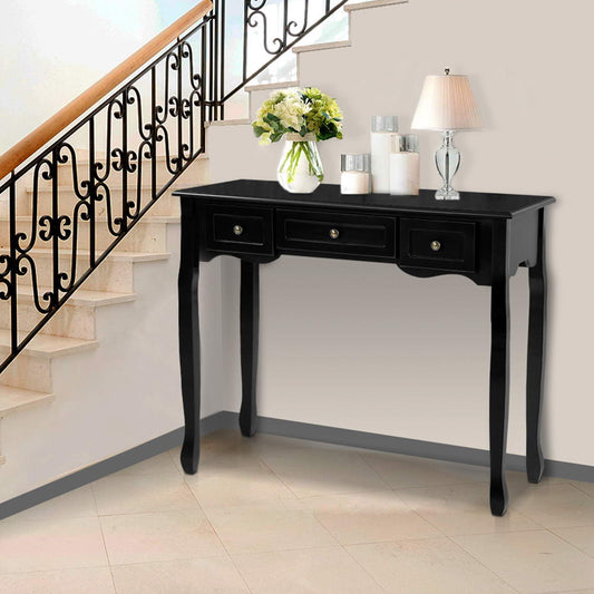 Artiss Hallway Console Table Black