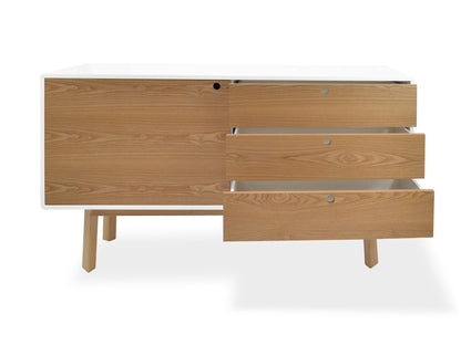 Ex Display - Irene 1.6m Scandianavian Sideboard Buffet Unit
