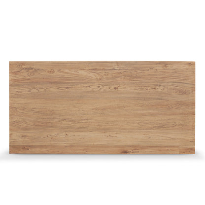 Reclaimed Elm Wood Dining Table
