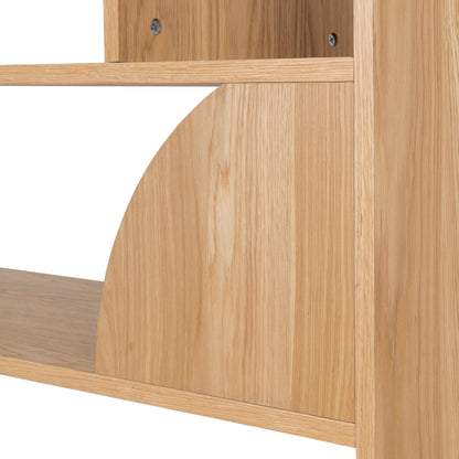 CDT10066-KD 1.6m (H) Book Shelf - Natural