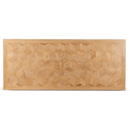 2.4m Oak Dining Table - Natural