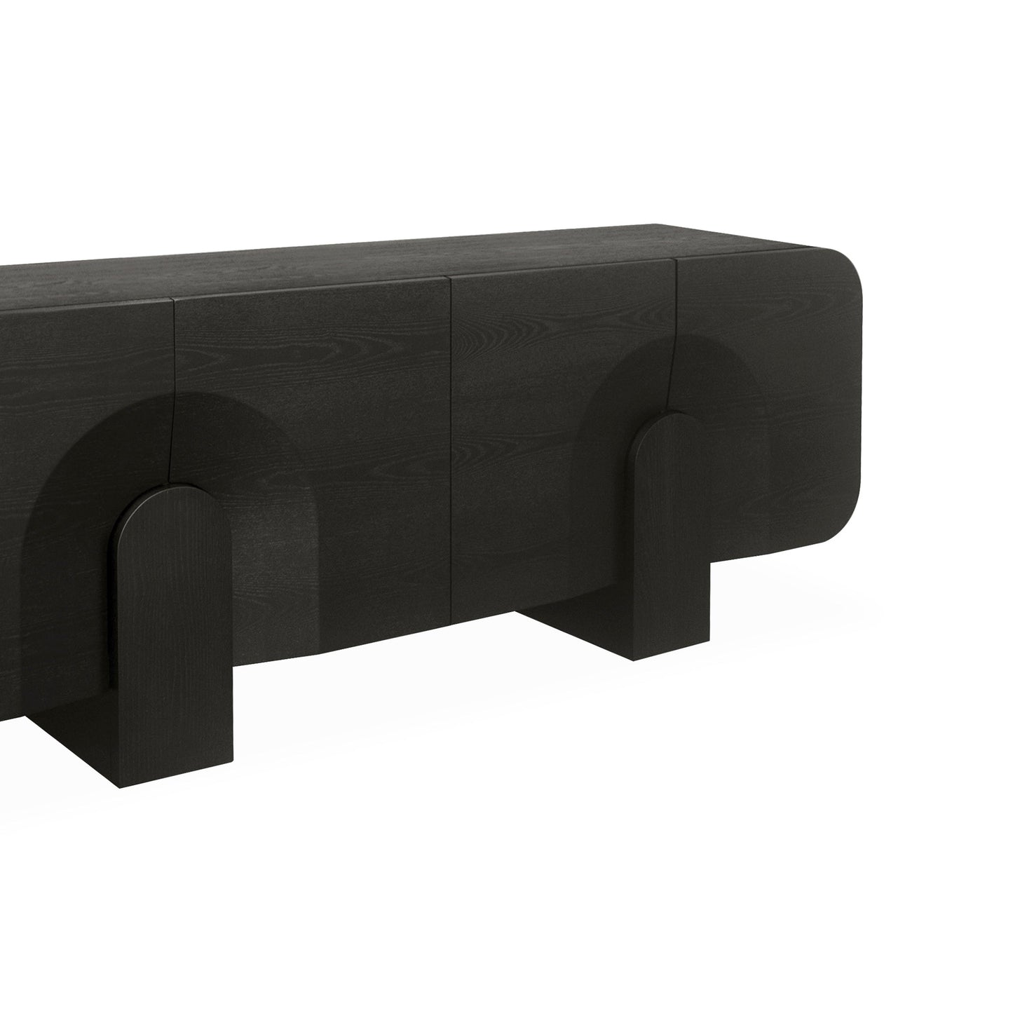 CDT10294-VA 2.1m Buffet Unit - Textured Espresso Black