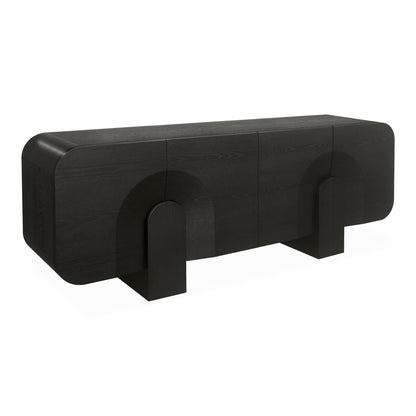 CDT10294-VA 2.1m Buffet Unit - Textured Espresso Black