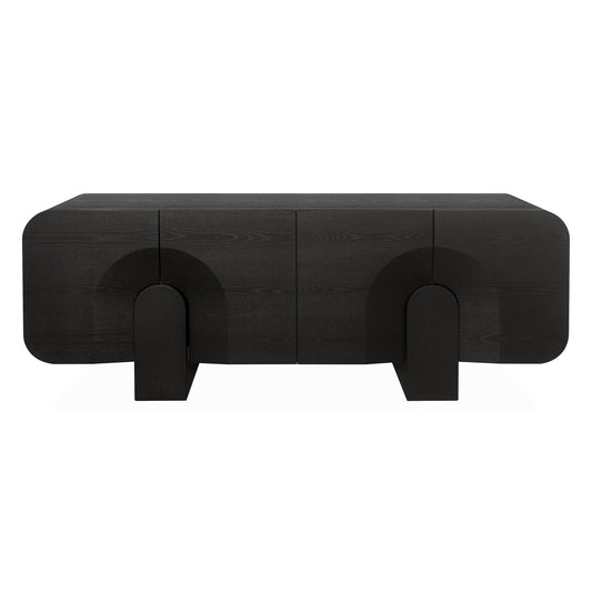 2.1m Buffet Unit - Textured Espresso Black