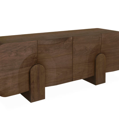 CDT10295-VA 2.1m Buffet Unit - Light Walnut