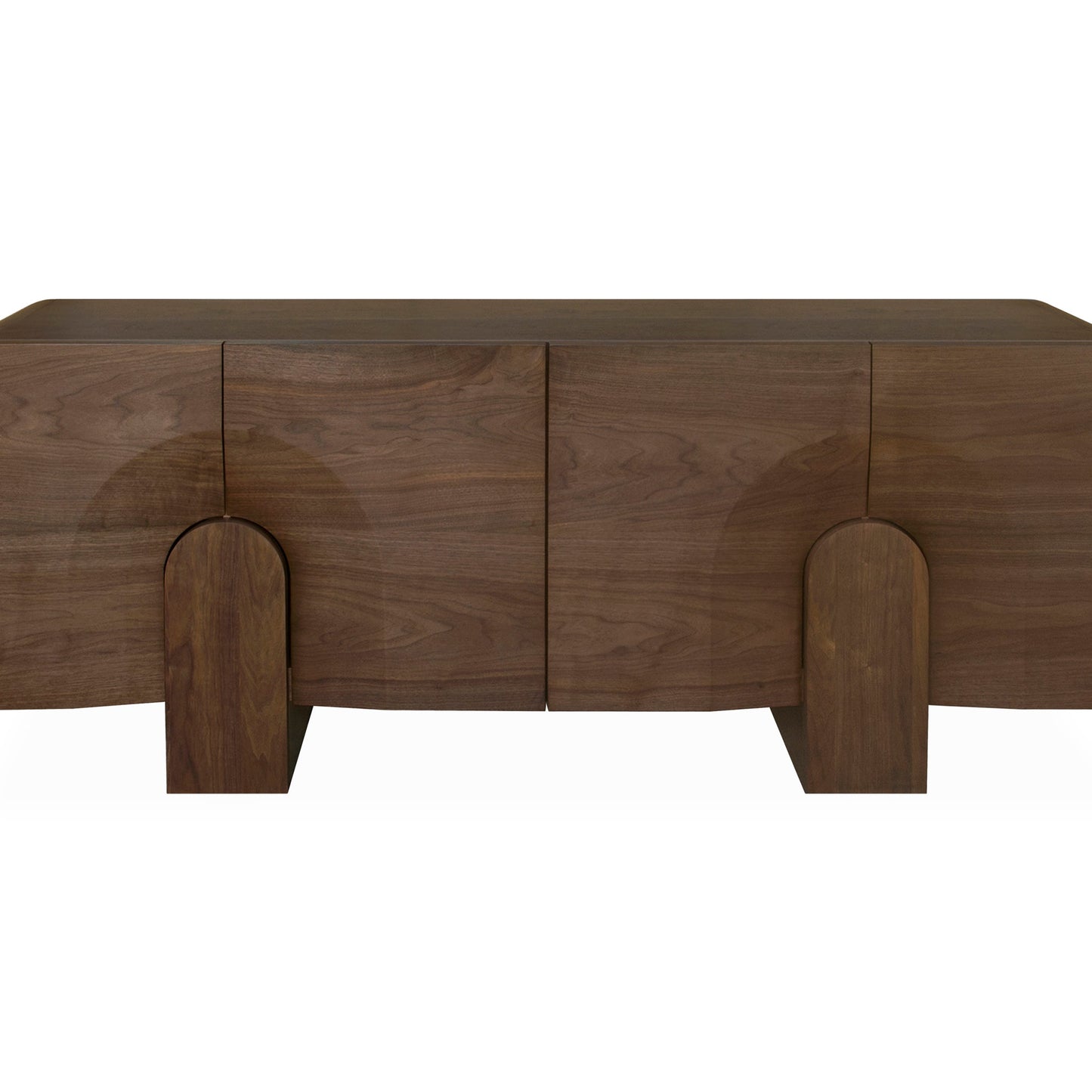 CDT10295-VA 2.1m Buffet Unit - Light Walnut